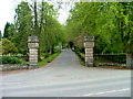 Entrance to Ben Wyvis Hotel