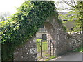 Gate to St Ceinwen