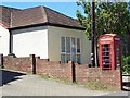 Telephone, box, Upper Clatford