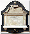 Immanuel and St. Andrew Church, Streatham High Road, SW16 - Wall monument