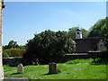 Looking from Woolland Church towards Woolland House