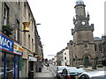 Two apothecary signs along Forres High Street