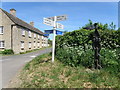 Road junction near Glympton