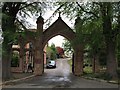 Entrance to Brighton Cemetery