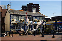 SZ0190 : The Lord Nelson, Poole, Dorset by Peter Trimming