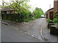 Looking from High Elms Road into Weller Place