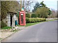 Telephone box, West Overton