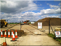 SU1490 : Blunsdon by-pass site office site, Blunsdon (3) by Brian Robert Marshall