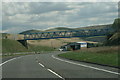 Footbridge over the A 702 near Crawford