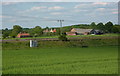 Railway line and Great Morton beyond