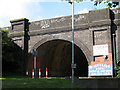 Arch of the Brighton line bridge