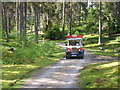 Old bus at the Highland Folk Museum