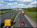 M62 from Dig Gate Lane Bridge