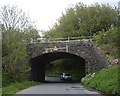 Restricted-height rail bridge