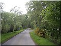 Access road to Bennachie Visitor Centre