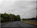 A 583 approaching M 55 roundabout