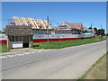 New Housing under construction at Stanningfield