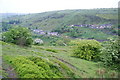 Looking down Holly Bank