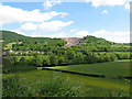 Roadside view towards Machen quarry