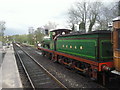 Ready for the off at Sheffield Park station