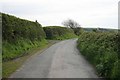 Rural lane North Cornwall  