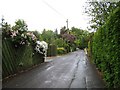 Public footpath through Sleights