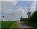 Water tower at Waltham on the Wolds