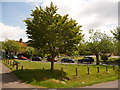 SY6085 : Portesham: the village green by Chris Downer