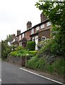 High Street Downe on a dull afternoon in May