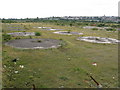 Foundations of former oil storage tanks, Barry