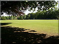 Playing fields at the Cathedral School, Llandaff