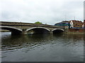 Road bridge over the river Medway in Maidstone