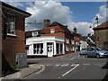 Travel agents in Petrworth town centre