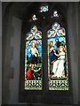 St Andrew, Okeford Fitzpaine: stained glass window (1)