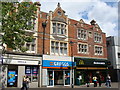 Some splendid old shop fronts, Staines