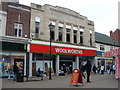 Woolworths shop front in Staines - sadly without the merchandise inside