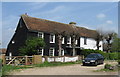 Essex weatherboard cottages at Havering-atte-Bower