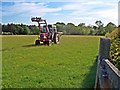 NU1100 : Fertilizer spreading at Healeycote farm by David Clark