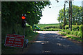 Traffic lights on Rose Cottage Lane