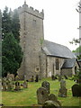 ST2484 : Tower of St Michael's Church, Michaelstone-y-Fedw by Jaggery