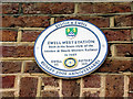 Commemorative Plaque, West Ewell Station