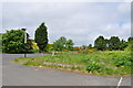 Car park at derelict Little Chef