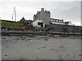 D3707 : Ballygally Castle Hotel, as seen from the beach by Kenneth  Allen