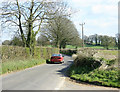 2010 : B3114 looking east toward Emborough