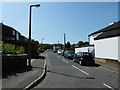 Looking from Worlds End Lane into Oak Road