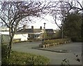 Colwyn Bay hospital. View from Bryn Avenue.