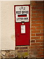SU1734 : Winterbourne Dauntsey: postbox № SP4 208 by Chris Downer