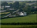 Sunnymeade Guest House with Dean Farm on the other side of the A361