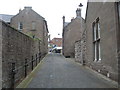 Lane leading from Brechin Cathedral