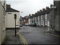 Approaching the "Weathercock" crossroads- from North Street